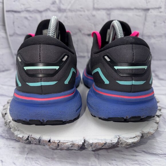 Brooks Ghost 15 Womens Sz 10.5 Grey Purple Running Shoes Sneakers 1203801B079 - Picture 6 of 12